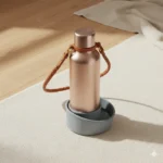 The Wanderlust Pet Travel Water Bottle – Rose Gold Edition